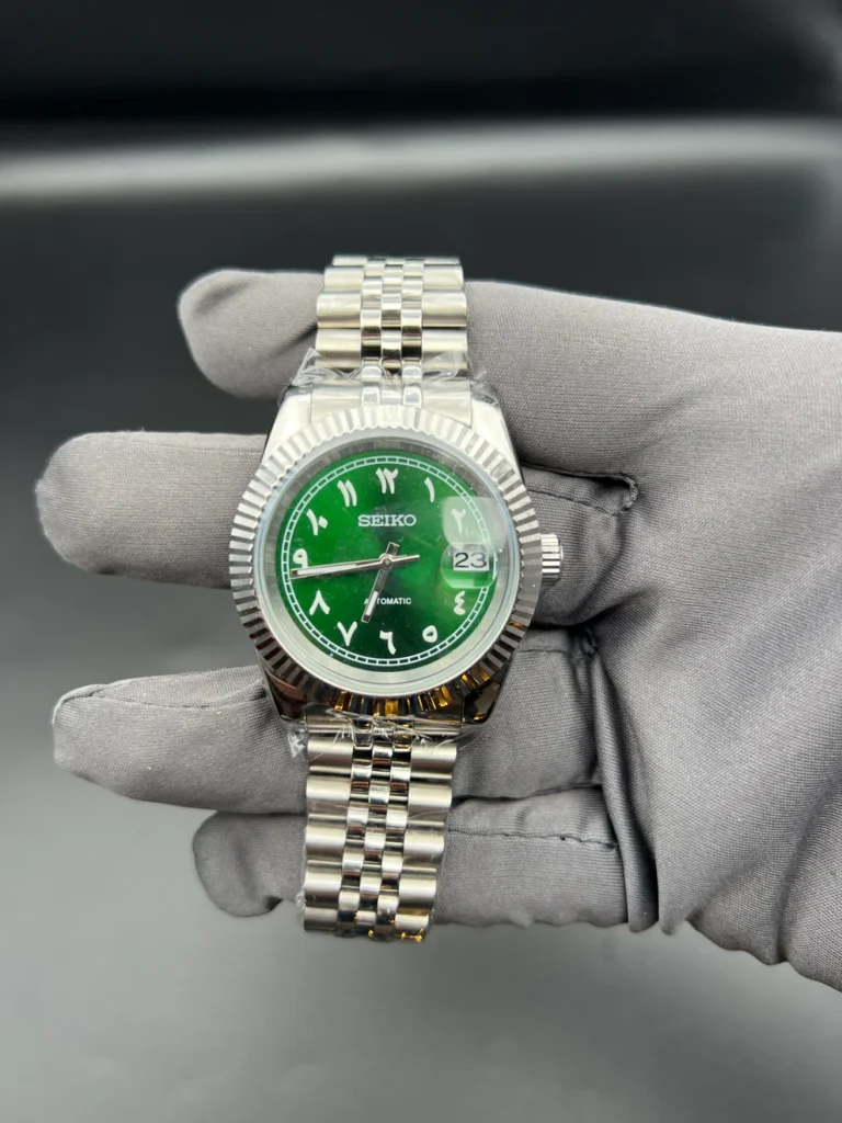 Seiko Arabic Dial vert