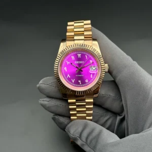 Seiko Arabic Dial violet or jaune