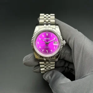 Seiko Arabic Dial violet